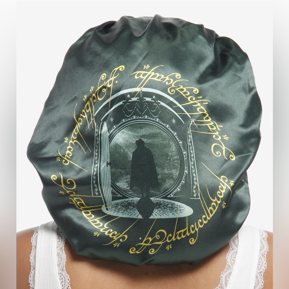 Lord of the Rings Reversible Satin Bonnet- New